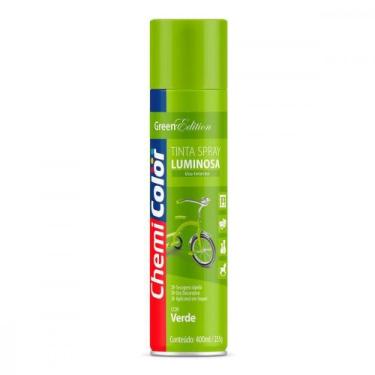 Imagem de Tinta Spray Chemicolor Luminescente Verde 400Ml