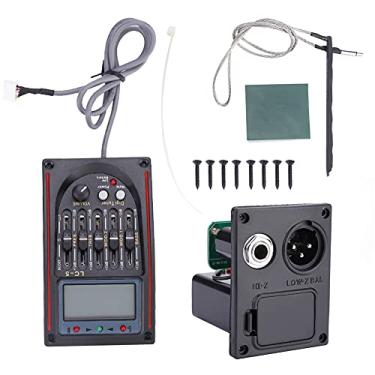 Imagem de Bnineteenteam Captador de Guitarra com Equalizador de 5 Bandas, Pré-amplificador com LCD