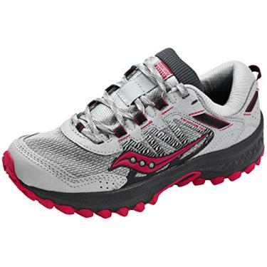 Imagem de Saucony Tênis de corrida feminino Versafoam Excursion Tr13 Trail, Cinza/magenta, 38