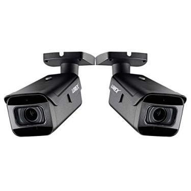 Imagem de 2-Pack de Lorex LNB9272S 4K 8MP 30FPS Vari-Focal 4X Zoom Câmara bullet w / Ouça-in Áudio