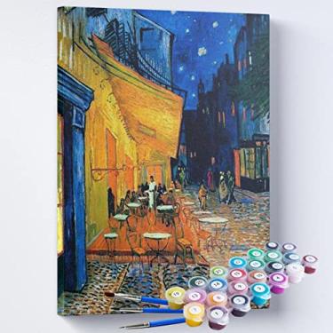 Imagem de MAUE ART STORE - Kit de Pintura Terapêutica - Terraço do Café à Noite/ Van Gogh