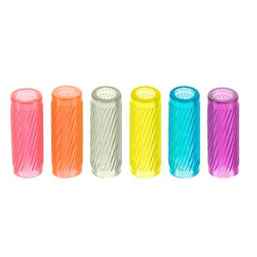 Imagem de Pegadores de lápis, pegadores de gel para adultos com artrite, pré-escola e crianças, pegadores de lápis confortáveis para escrever à mão, em azul, rosa, verde, roxo, laranja, cinza, pacote com 6