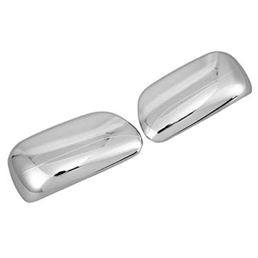 Imagem de Capa de chuva de espelho retrovisor universal para carro, capa de espelho retrovisor de porta lateral com aparência luxuosa e elegante antidesgaste resistente e durável com 2 peças para