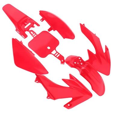 Imagem de Kokiya Kit de Plástico de Carenagem para CRF50 SSR SDG 70 110cc 125cc, Vermelho, 400x320x80mm
