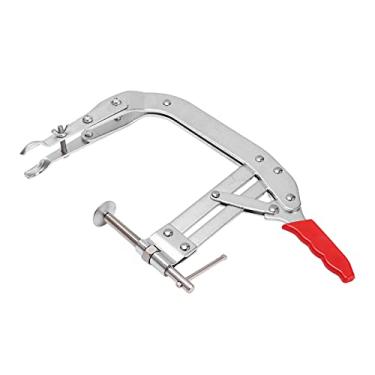 Imagem de Ferramenta de braçadeira de mola de válvula, ferramenta de compressor de mola de válvula ajustável bloqueio automático universal para automóvel para carro
