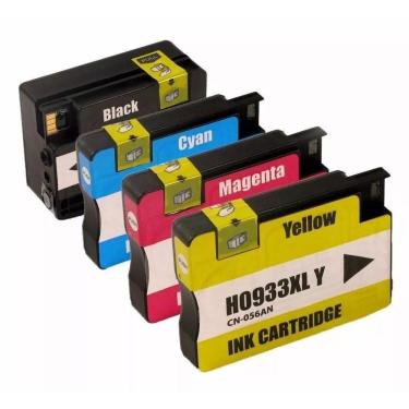 Imagem de Kit 4 Cartuchos 932Xl 933Xl Impressoras 7610 7110 7100 7612