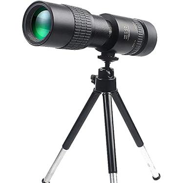 Imagem de Telescópios monoculares 4K 10-300X40Mm Super Teleobjetiva Zoom Monocular Telescópio para Observação de Pássaros//Camping/Caminhada/Viagem/Concerto ao Vivo Pequena Surpresa