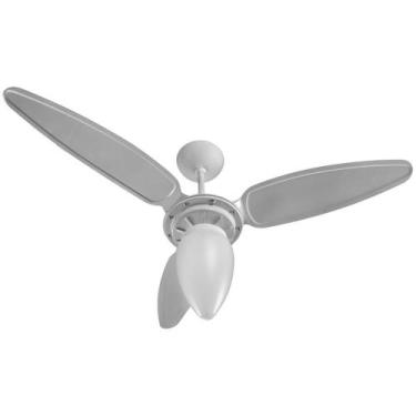 Imagem de Ventilador De Teto Ventisol Wind Branco Com 3 Pás De Plástico 96 Cm De