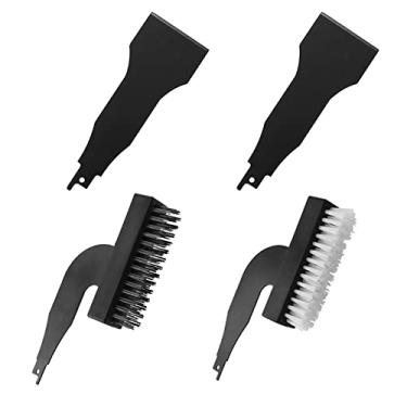 Imagem de Tingpai 4 PCS Ser s alternativas Ser s sabre Escova de limpeza universal Conjunto de spador Escova de limpeza elétrica doméstica Escova prática de limpeza de manchas