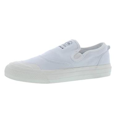 Imagem de adidas Nizza RF Slip-on Shoes Men's, White, Size 7.5