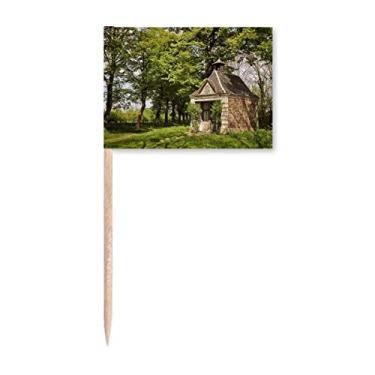 Imagem de Green House – Marcador de palito de sinalizadores para decoração de festa