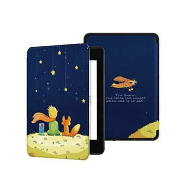 Imagem de Case para Novo Kindle 10a. geração com iluminação embutida Função Liga/Desliga - Suporte Alça - (Pequeno Príncipe) Exclusivo UaiStore