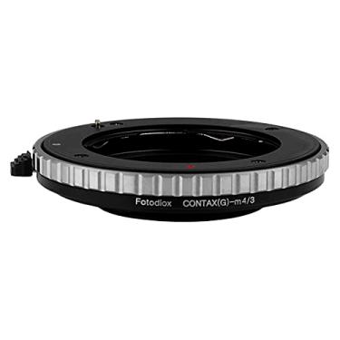 Imagem de Adaptador de montagem de lente Fotodiox, lente Contax G para câmera MFT Micro 4/3 (sistema de quatro terços), para Olympus PEN E-PL1, E-PL1s, E-PL2, E-PL3, E-P2, E-P3, EM, OM-D, E-M5, Panasonic Lumix DMC-G1, G2, G3, G10, GX1, GH1, GH2, GF1, GF2, GF3, GF5, Panasonic AG-AF100