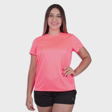 Imagem de Camiseta Puma Run Favorite Feminina Rosa