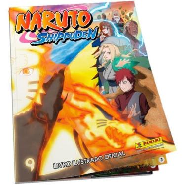 Imagem de Album De Figurinhas Naruto Shippuden Brochura Capa Flex  Panini