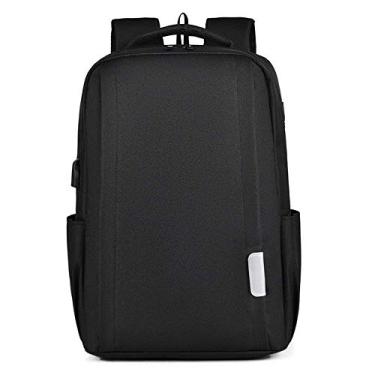 Imagem de Mochila escolar grande USB durável, mochila resistente à água, mochila de viagem para viagens de negócios, mochila masculina para laptop para viagens ao ar livre