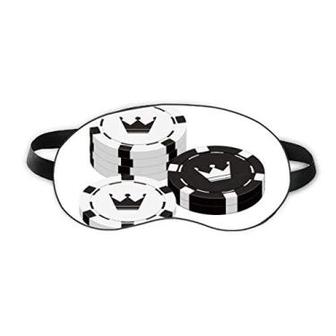 Imagem de Gambling Utensils Chips Crown Pattern Sleep Eye Shield Soft Night Vlindfold Shade Cover