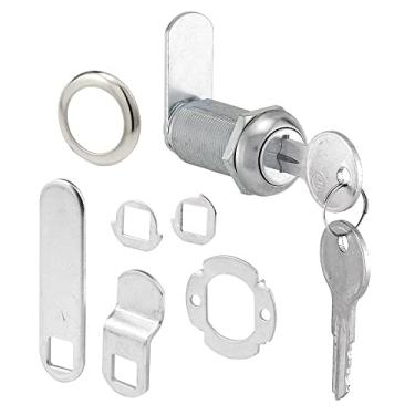 Imagem de Defender Security U 9950KA (chave) gaveta e trava de armário – arquivos e gavetas importantes seguras, 3,5 cm, aço inoxidável fundido, cabe em espessura máxima do painel de 2,5 cm