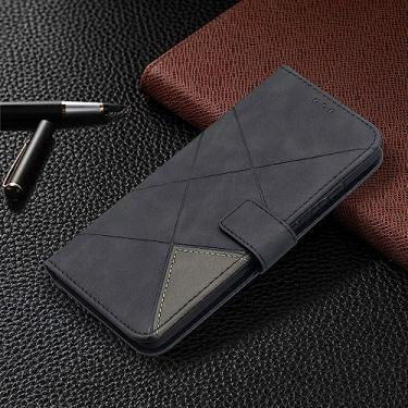 Imagem de Carteira Flip Case de Couro Para Samsung Galaxy A12 A13 A14 A24 A31 A33 A34 A51 A52 A53 A54 A71 A73 S23 Ultra S22 S21 Plus S20 FE, Preto, Para Galaxy S21 Ultra