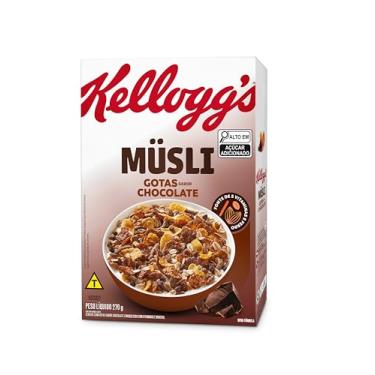 Imagem de Cereal Müsli® gotas sabor chocolate Kellogg's® 270g
