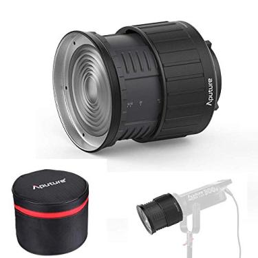 Imagem de Aputure Fresnel 2X, luz de montagem Bowen-S, uma ferramenta multifuncional de moldagem de luz para Aputure Amaran 300C, Amaran 150C, LS C300 Ⅱ Amaran 200xS Spot Lens