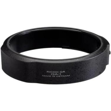 Imagem de Ricoh Adaptador de lente GA-1 para câmera compacta digital Gr III e lente de conversão Gw-4 de 21 mm