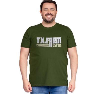 Imagem de Camiseta T-Shirt Masculina Cm471 Texas Farm Original