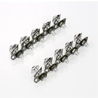 Imagem de Porca de roda parafusos de carroçaria parafusos de porca prendedor porca parafusos de substituição automática acessórios peças M6 6 mm Sportbike carenagem corpo kit parafuso tampas de porca de roda