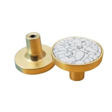 Imagem de Puxadores da cozinha da mobília do armário da gaveta para o botão do armário da porta da gaveta da mobília O botão da cozinha decora o gancho de suspensão da parede, m, mármore branco