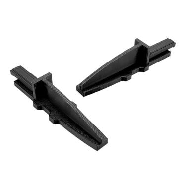 Imagem de ODO LUCK 2 peças de pés pretos de substituição para ventilador LASKO caixa de 50,8 cm, acessório de conjunto de pés antiponta