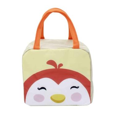 Imagem de Bolsa Térmica Infantil Lancheira Viagem Pinguim