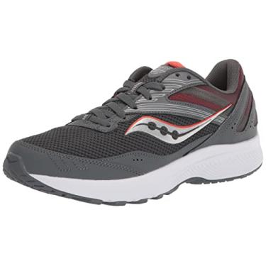 Imagem de Saucony Tênis de corrida masculino Cohesion 15, Sombra/papoula, 41