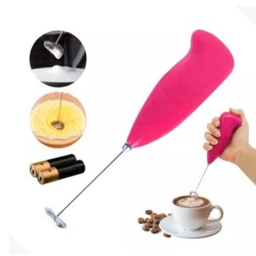 Imagem de Misturador Batedor  Portátil Mini Mixer  Café /Clara/Bebida Cremosa - 