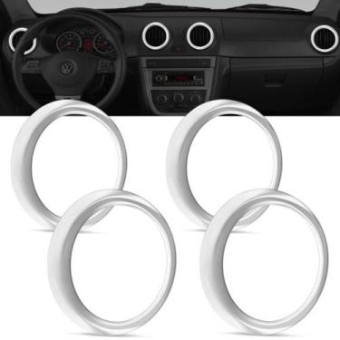 Imagem de Aplique Cromado Saída de Ar Volkswagen Gol G4 E G5 Saveiro Voyage Para