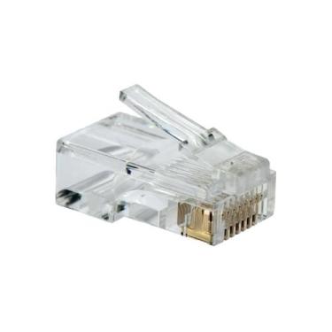 Imagem de Conector de Rede Rj45 8X8 c/100Pcs - A.SANTOS