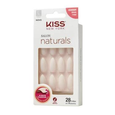 Imagem de Unha Postiça Salon Naturals Stiletto Longo - Kiss New York