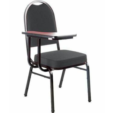 Imagem de Cadeira Universitária para Auditório Linha Hotel Marrom - Design Offic