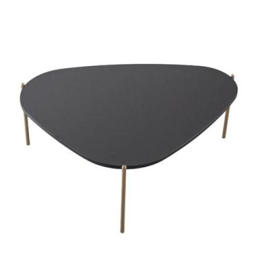 Imagem de Mesa de Centro Organica Pe Metal Dourado Nero 28014 Artesano - Artesan