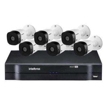 Imagem de Kit 6 Câmeras Segurança Intelbras Vhl 1120 Dvr 8 Canais Full hd