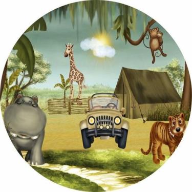 Imagem de Painel Festa C/ Elástico 1,50m Safari - Fadrix