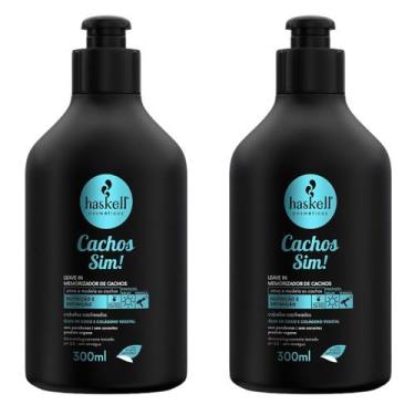 Imagem de kit 2 Leave in Haskell Cachos Sim Definição e Nutrição 300 ML