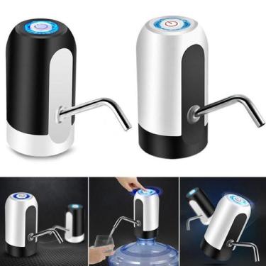 Imagem de Bomba Recarregável Para Galão De Água Garrafão Elétrica - CORREIA ECOM