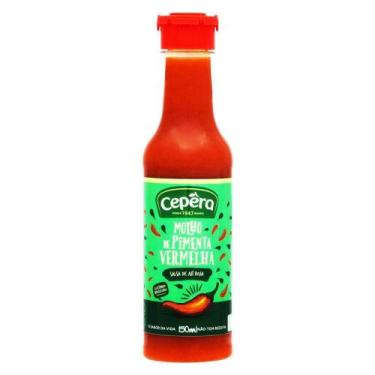 Imagem de Molho De Pimenta Cepêra Vermelha 150ml - Cepera