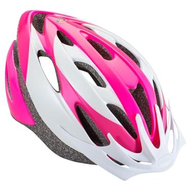 Imagem de Schwinn Capacete de bicicleta Thrasher para adultos, homens e mulheres, maiores de 14 anos, com ajuste sugerido de 58 a 62 cm, sem opção de luz, leve com lateral ajustável e alça de queixo, acessórios