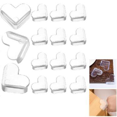 Imagem de Kit 40 Protetores De Quina Canto Para Mesa Cama Em Silicone - Saz