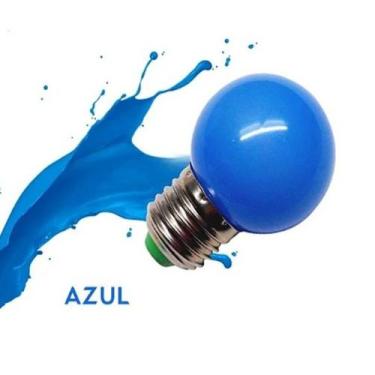 Imagem de Lâmpada Bolinha 1w Led Mini Bulbo E27 Bivolt 110/220V Color - Redtun, 
