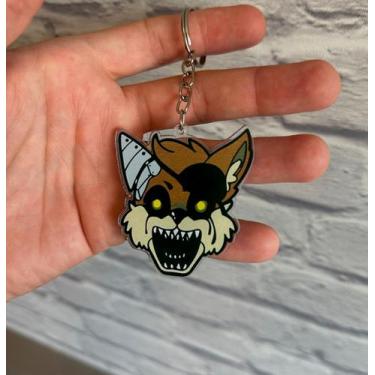 Imagem de Chaveiro FNAF - Dupla Face - Acrihome Acrílicos, Foxy