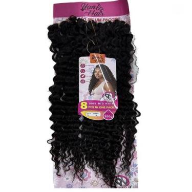 Imagem de Cabelo Ondulado Daisy Extraordinário Bio Vegetal 75cm 8pcs 300gr - D&D