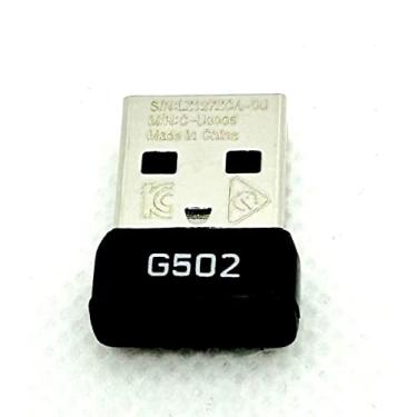 Imagem de Plugue Dongle receptor USB compatível com mouse gamer sem fio Logitech G502 G903 G703 G603 (G502 preto)
