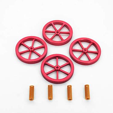 Imagem de DEVMO Molas de compressão para impressora de alumínio com porca de nivelamento e molas quentes compatíveis com impressora 3/3 Pro, Ender 5/5 Plus/Pro, CR-10, CR10S/10S Pro, CR 20 3D (8 peças)